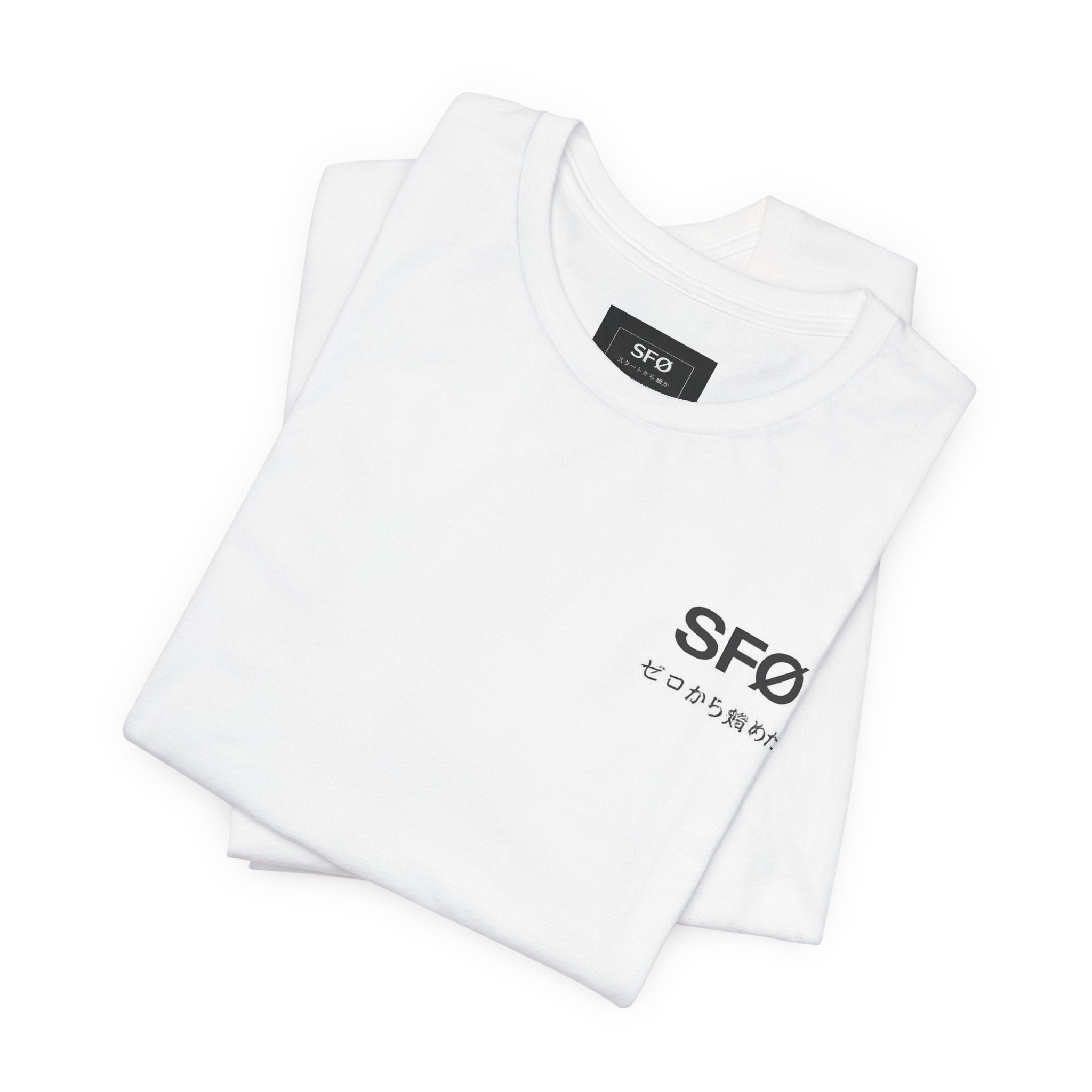 Bonsai SFO Graphic Tee — Minimal Japanese-Inspired Short Sleeve T-Shirt